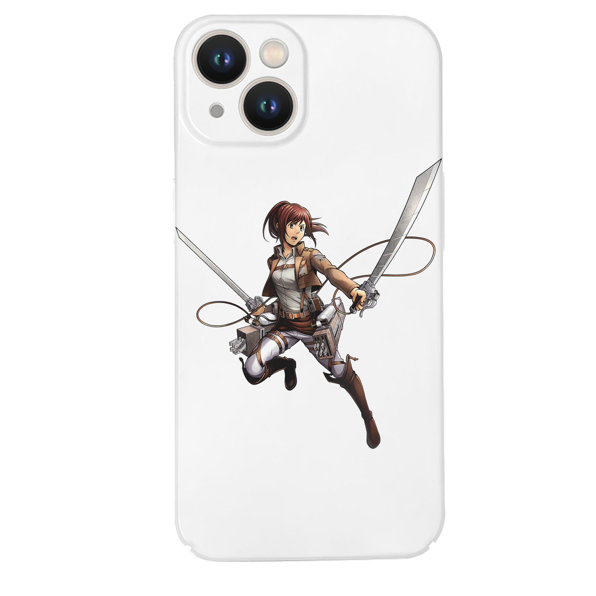 （画像用） 進撃の巨人 サシャ·ブラウス Attack on Titan Sasha Blaus 【iPhone 14シリーズ対応】ハードケース